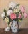 Henri-Émile Rogerol, Flowers Vase, 1900s, Oil Painting on Canvas, Framed For Sale - Image 3 of 11