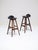 OD61 Bar Stools by Erik Buch for Oddense Maskinsnedkeri, 1960s, Set of 2 For Sale - Image 15 of 15