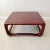Chinese cube style coffee table by Karl Spring in Lacquered Chinese red. As seen in the Karl Springer LTD catalog "Karl...