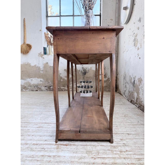 Pine Drapers Console Table, 1950s For Sale - Image 16 of 18