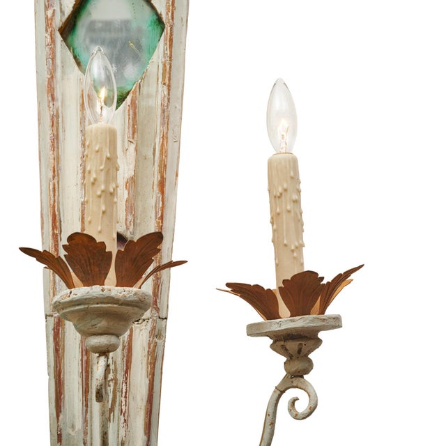 1940s Italian Antique Sconces For Sale - Image 5 of 9