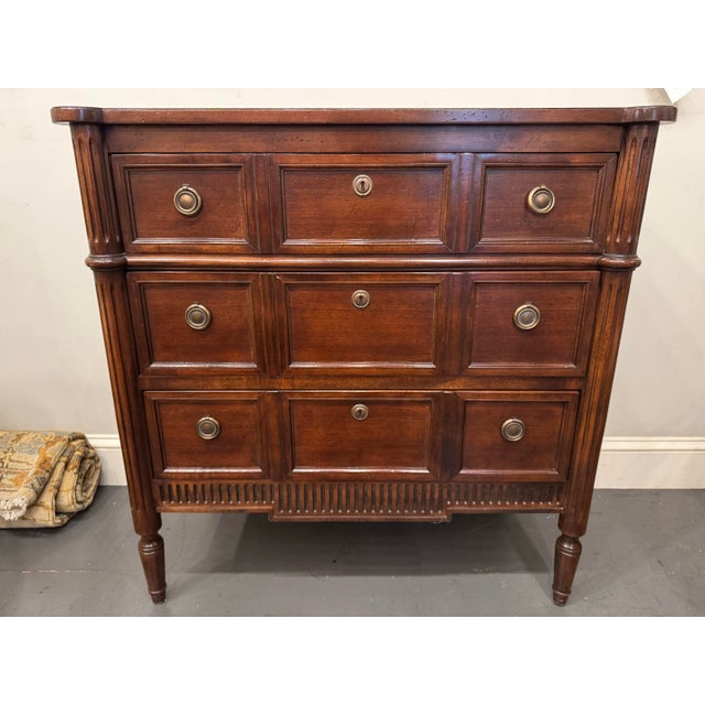Brown Late 20th Century CTH Sherill Occasional Louis XVI Style Entry Chest For Sale - Image 8 of 8