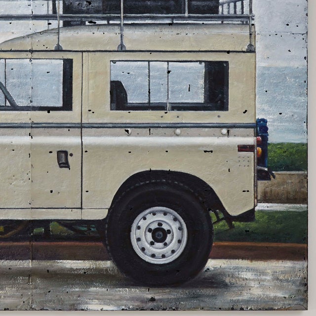 Surfin’ Defender Collective Bap Vietnam Art Truck Steel Blue Beach Costal Earth For Sale - Image 9 of 11