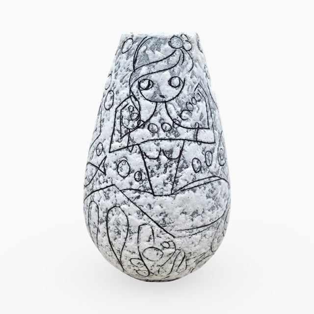 Ceramic Vase by Adele Bolz for Ruscha, 1960 For Sale - Image 6 of 17