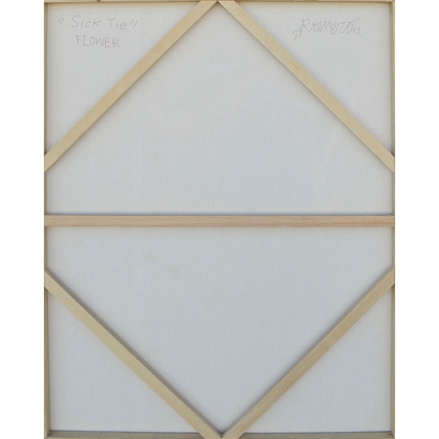 Color Burst Flower Abstract by Frank Thomas Romero For Sale - Image 9 of 11