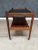 Mid-Century Modern Rosewood Rolling Cart with Black Formica Top, 1960s For Sale - Image 3 of 9