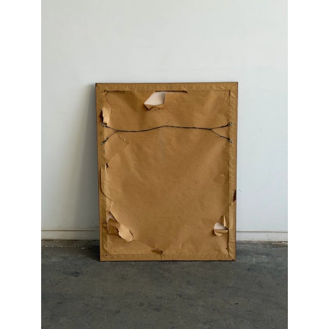 Red Vintage “Cabellera Blanca” Framed Film Poster For Sale - Image 8 of 9