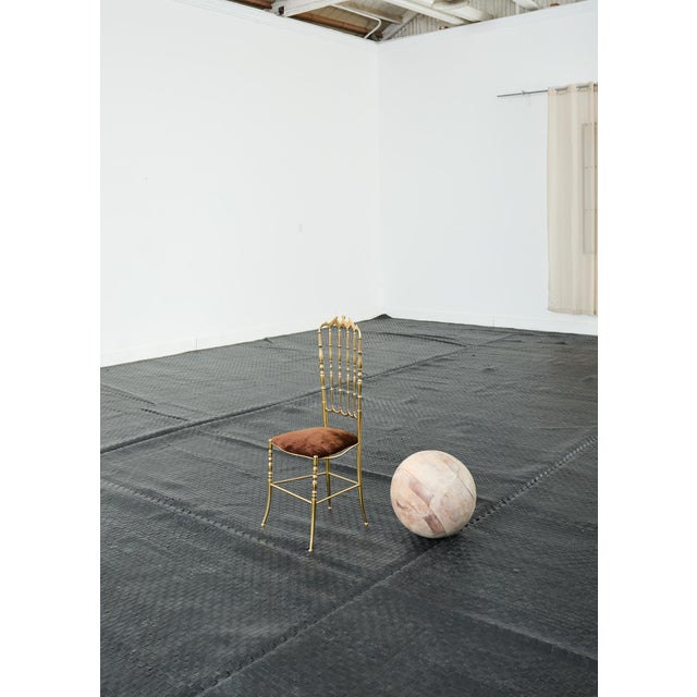 Palace Size Modern Woven Leather Strap Area Rug Carpet For Sale In Sacramento - Image 6 of 12