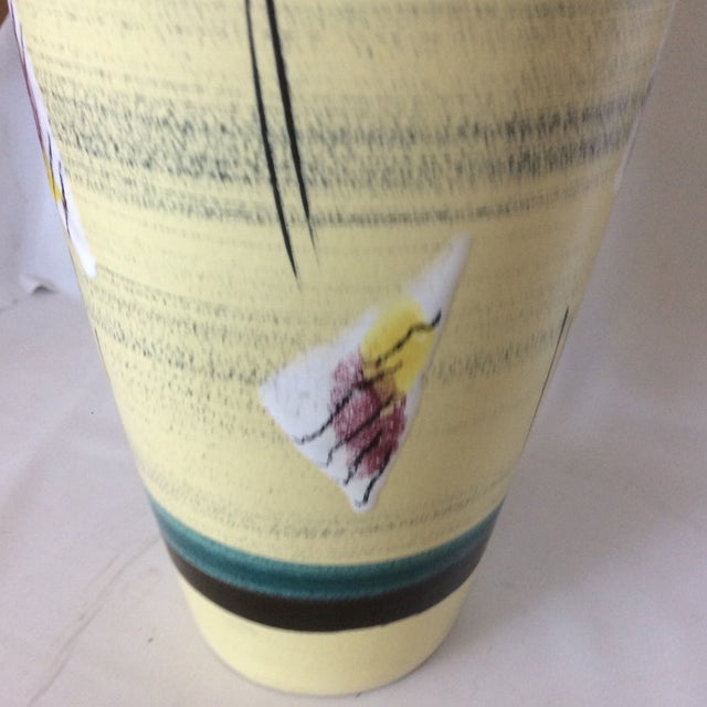 Ceramic Bodo Mans Keramik West Germany Vase For Sale - Image 7 of 13