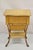 Victorian Antique English Victorian Bamboo Rattan Sewing Box Work Stand Side Table For Sale - Image 3 of 12
