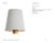 Visual Comfort Signature 4" Silk Empire Shade Designer: Visual Comfort Signature Height: 4.25" Base: Shade Details: 3" x...