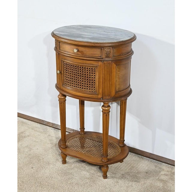 Small Beech Drum Table, 1920 For Sale - Image 4 of 18
