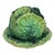 Garden Whimsy: Large Italian Ceramic Cabbage Tureen & Stand For Sale