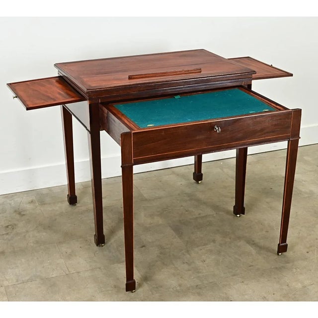 Traditional Dutch 18th Century Metamorphic Architect’s Desk For Sale - Image 3 of 12