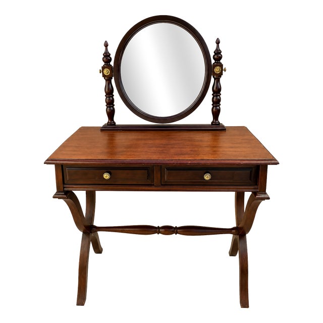 Antique Empire Style Dressing Table, 1960s For Sale