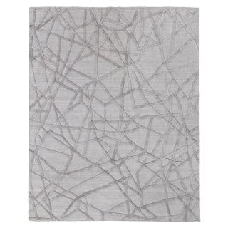 Wellington Gray Hand loom Wool Area Rug - 6'x9' For Sale