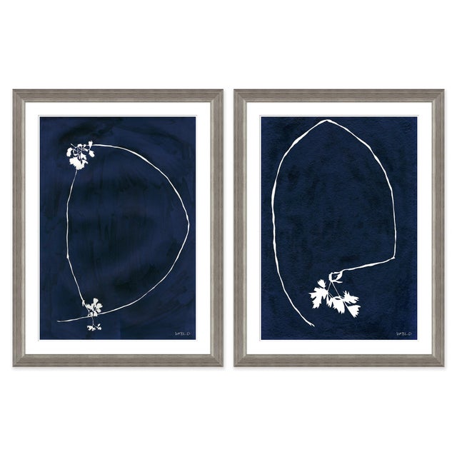 Hable Strawberry Vine I and II by Susan Hable For Sale - Image 4 of 4
