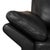 Model 3300 3-Seater Sofa in Black Leather from Rolf Benz For Sale - Image 4 of 11