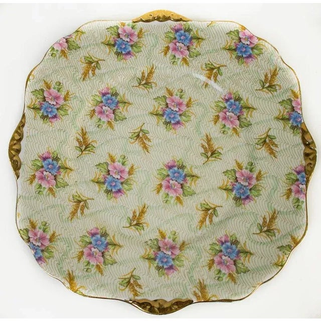 English 1940s English Traditional Royal Stafford China Elizabeth Pattern Luncheon Set - 14 Pieces For Sale - Image 3 of 7