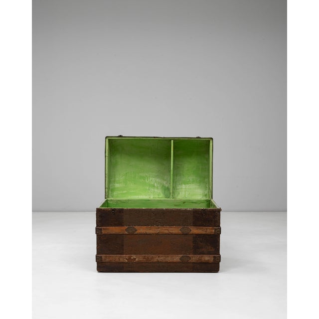 19th Century French Wooden Trunk For Sale - Image 17 of 18