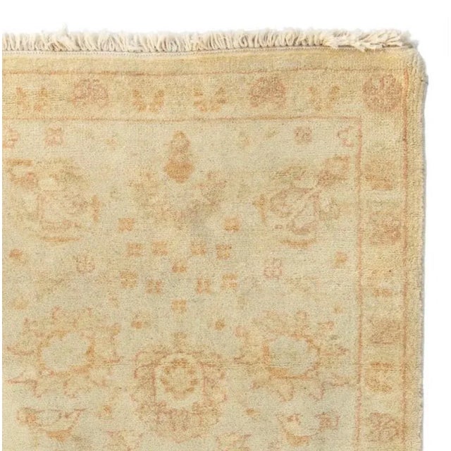 This is a new Egyptian rug in Persian Sultanabad design handwoven in Alexandria, Egypt in the 1990s. The design and colors...