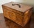 Wood Antique 18th Century English George III Satinwood and Mahogany Tea Caddy Box Circa 1790 For Sale - Image 7 of 18