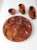 Wood Mid-Century Tropical Carved Wood Serving Tray Set - Set of 10 For Sale - Image 7 of 10