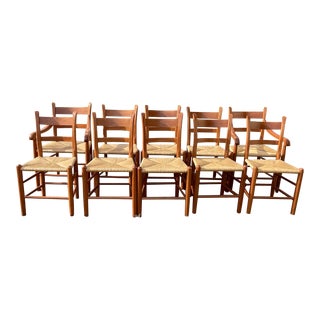 Set of 10 Handcrafted Clore Signature Plain Chairs For Sale