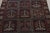 1920s Antique Russian Tribal Kilim Rug in Blue and Red Embroidered Geometric Patterns For Sale - Image 5 of 8