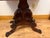 Mid 19th Century Mid 19th Century Hand Carved Mahogany Empire Dragon Claw Foot Game Table For Sale - Image 5 of 12