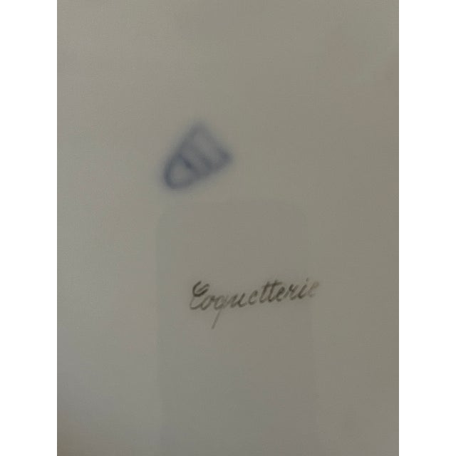 Antique Austrian Royal Vienna Porcelain Hand Painted Portrait Plate For Sale - Image 4 of 6