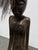 Late 20th Century Late 20th Century African Male + Female Figure Carved Sculptures, Pair For Sale - Image 5 of 12