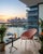 1960s Mid-Century Modern Balinese Vinyl Weave Scoop Chair For Sale - Image 10 of 11