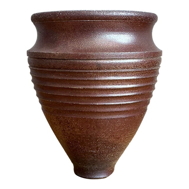 Vintage Original Studio Pottery Vase For Sale