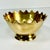 Vintage Hollywood Regency Art Deco Brass Crown Bowl After Mottahedeh For Sale - Image 10 of 10