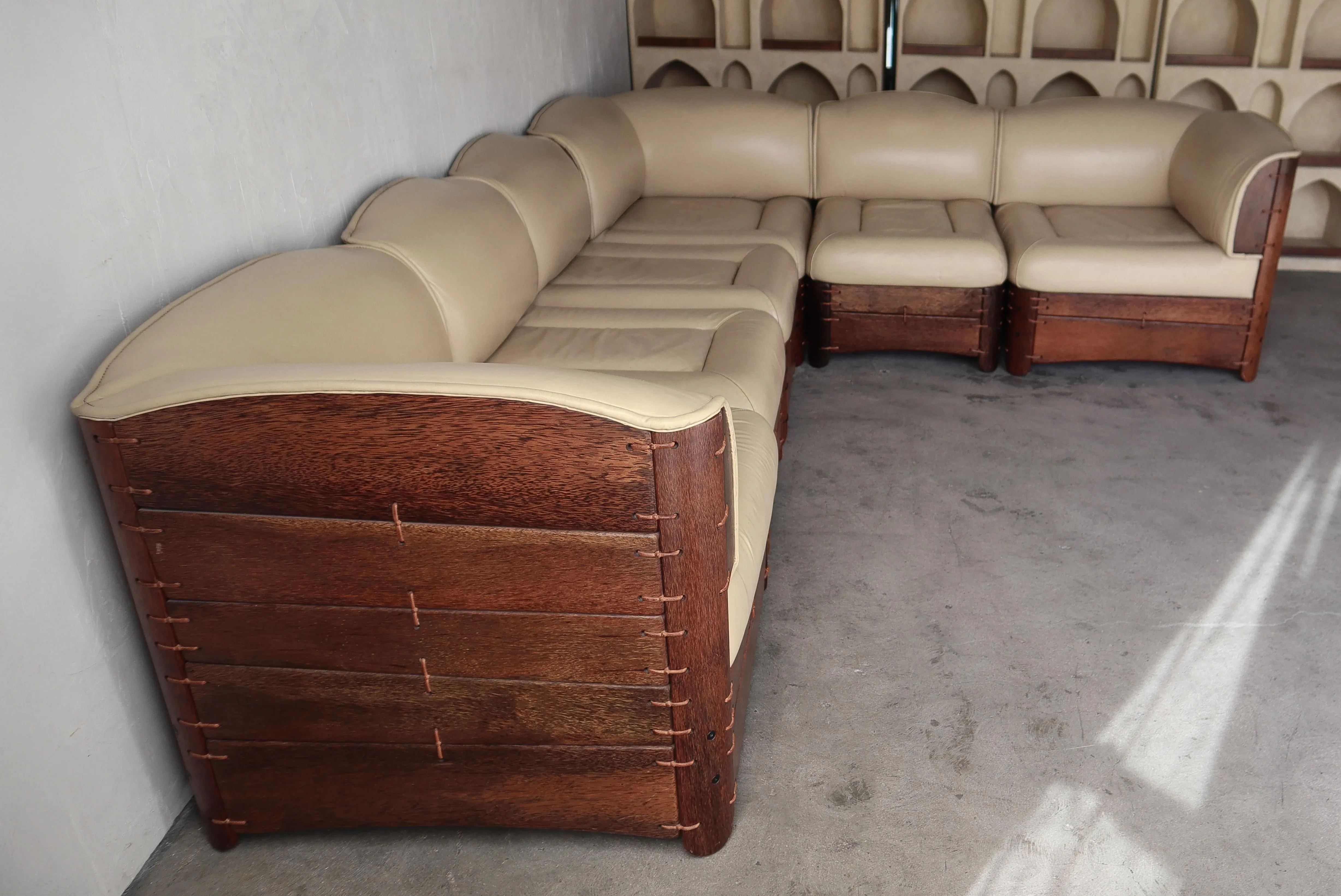 7 Piece Moorea Modular Sectional Sofa by Pacific Green | Chairish