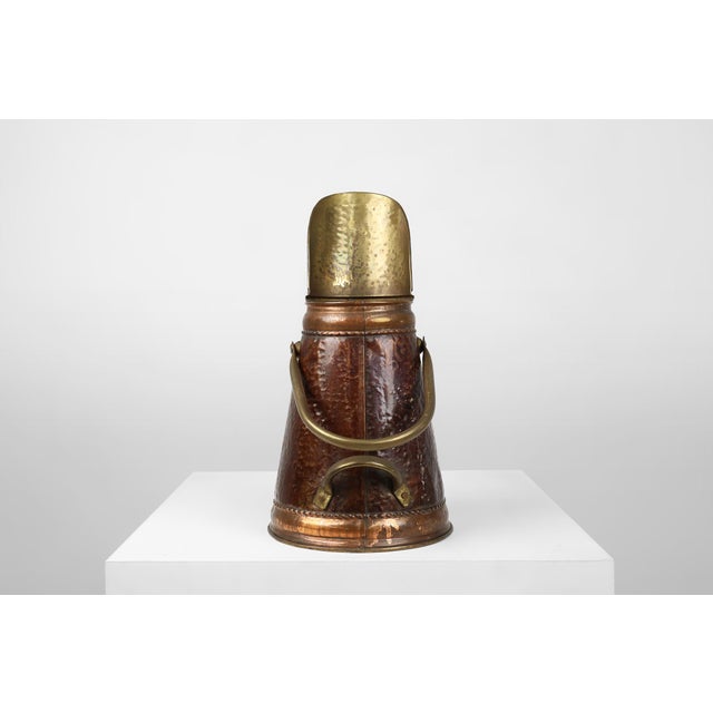French Copper Umbrella Stand, 1890s For Sale - Image 9 of 12