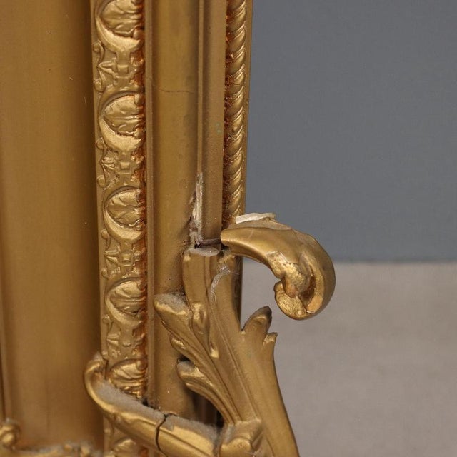 Large Umbertina Gilted Mirror For Sale - Image 9 of 13