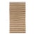 Rug & Kilim’s Contemporary Rez Kilim Flatweave Rug With Brown Striped Design For Sale