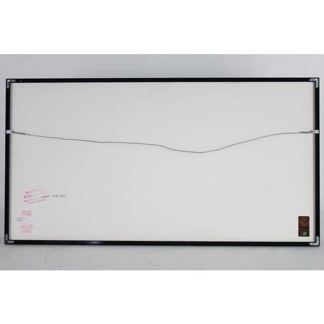 Mid 20th Century Mid 20th Century Abstract Large Lithograph, 15 of 30 and Signed For Sale - Image 5 of 5