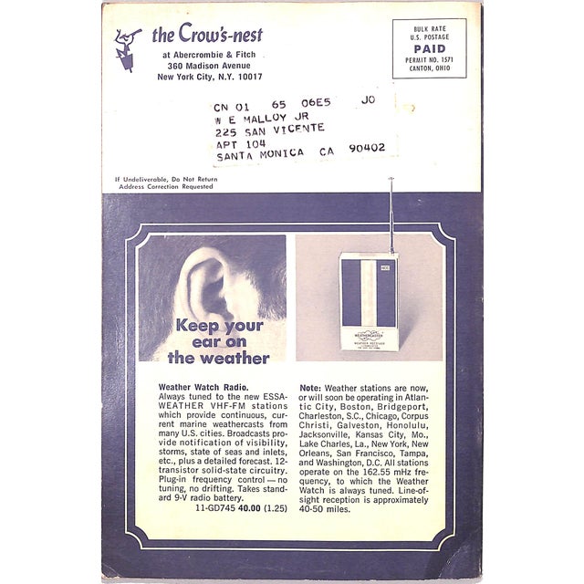 Abercrombie & Fitch the Big Little Book of the Crow's Nest 1968 For Sale In New York - Image 6 of 12