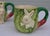 Vintage Bunny Lane Majolica Mugs by Strata Group-Set of 4 For Sale - Image 4 of 9