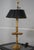 Age: C.1972 Details: High Quality Construction Solid Brass Lamp Black Toleware Shade Offered @ Fraction Original Retail...