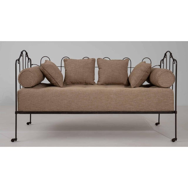 Black 19th Century France Black Iron Daybeds For Sale - Image 8 of 11