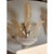 Glass Gold “Graniglia” Leaf Murano Glass Wall Sconces in Venetian Style - a Pair For Sale - Image 7 of 17