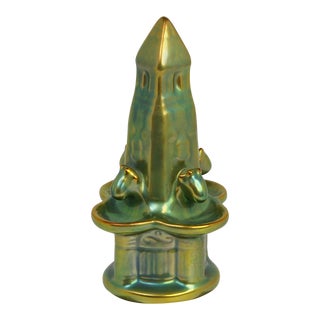 Zsolnay Szechenyi Fountain Iridescent Eosin - 1980s - Hungary For Sale