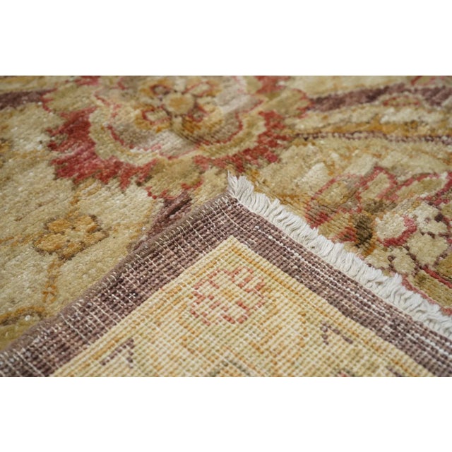 Textile Peshawar Rug 6'6'' X 6'10'' For Sale - Image 7 of 11