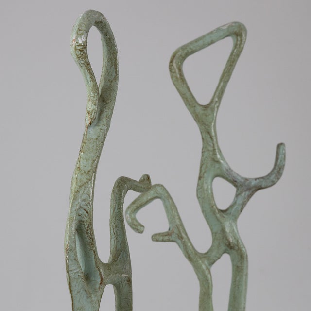 Papier Mâché Sculptures, Set of 3 For Sale - Image 6 of 9
