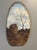 Vintage 1982 Signed Oil Landscape on Natural Wood For Sale - Image 15 of 15