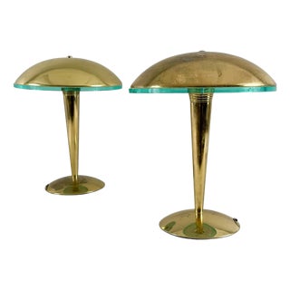 Vintage Table Lamps, Germany, 1980s, Set of 2 For Sale